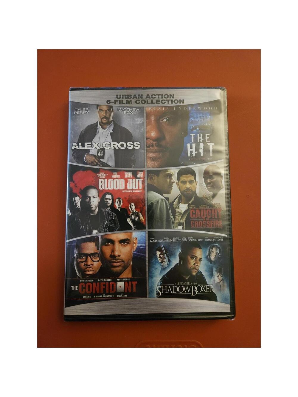Urban Action 6-Film Collection (DVD) NEW Alex Cross The Hit Blood Out +++